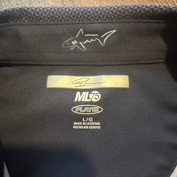Greg Norman Men's ML75 Polo Size L - Picture 2 of 7